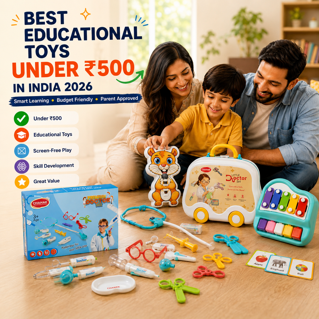 Best Educational Toys Under ₹500 in India 2026