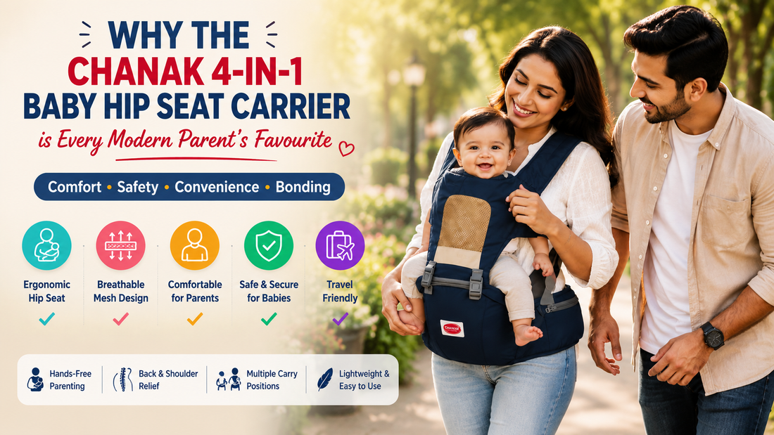 Why the Chanak 4-in-1 Baby Hip Seat Carrier is Every Modern Parent’s Favourite