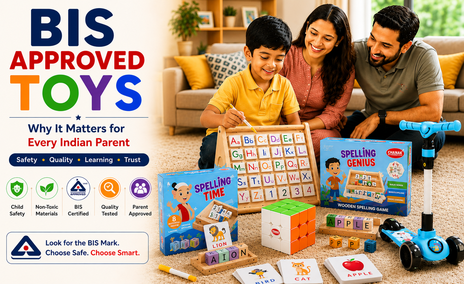 BIS Approved Toys: Why It Matters for Every Indian Parent