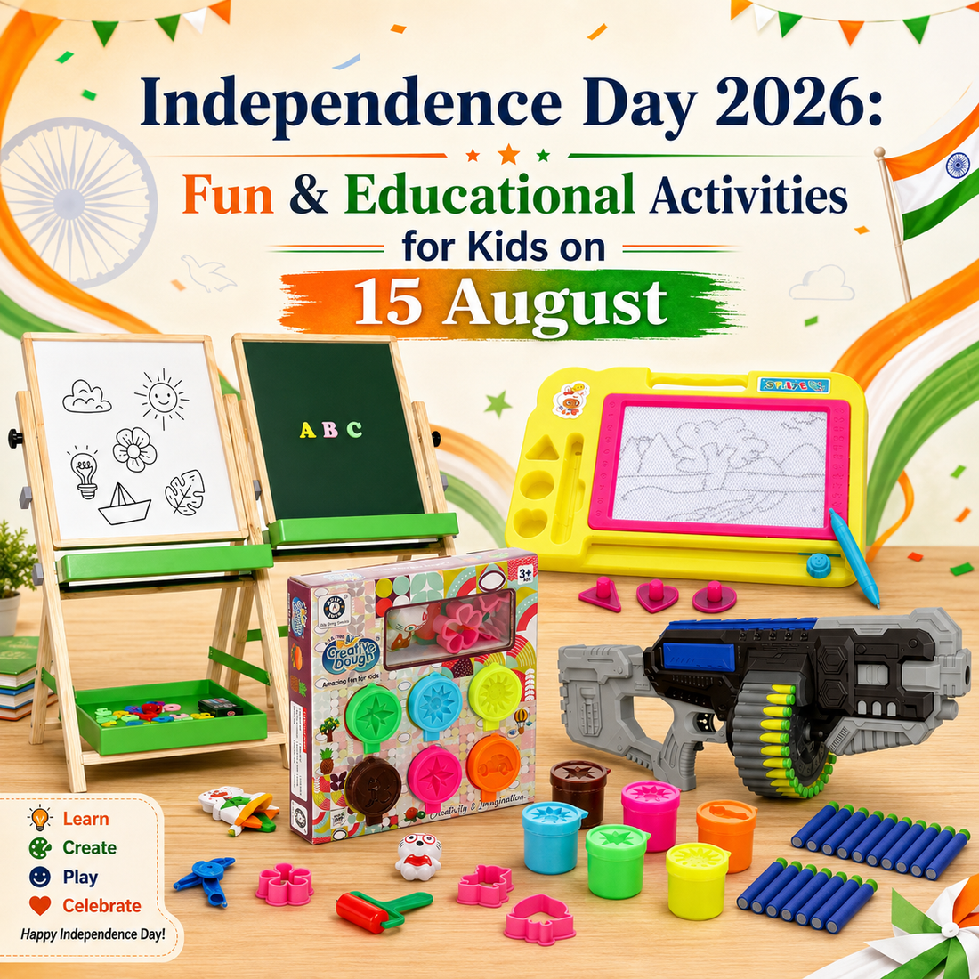 Independence Day 2026: Fun & Educational Activities for Kids on 15 August