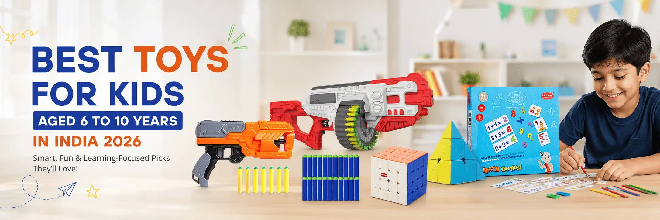 Best Toys for Kids Aged 6 to 10 Years in India 2026