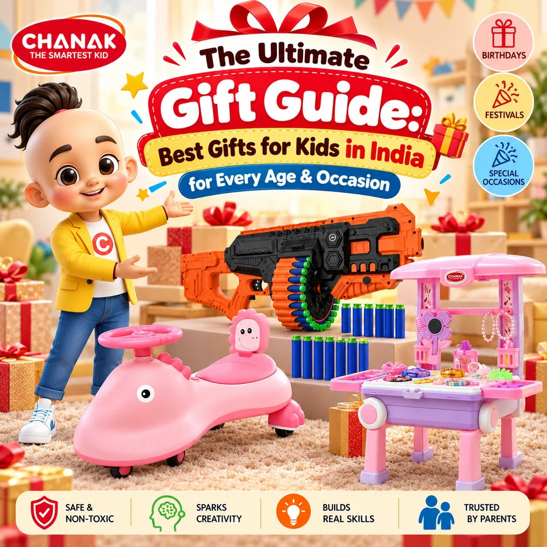 The Ultimate Gift Guide: Best Gifts for Kids in India for Every Age & Occasion
