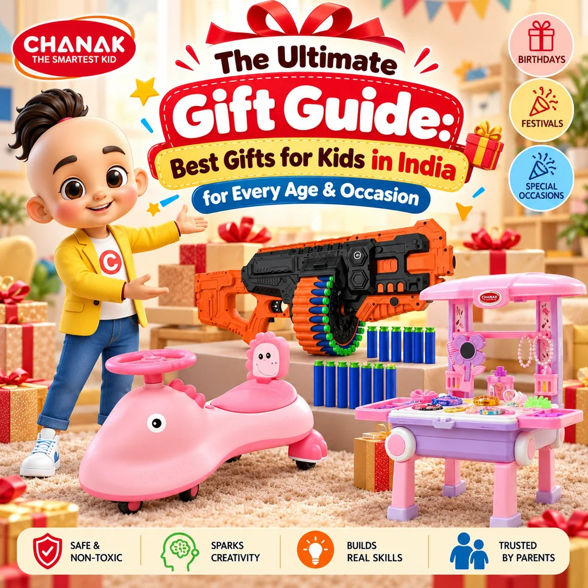 The Ultimate Gift Guide: Best Gifts for Kids in India for Every Age & Occasion