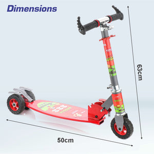 Chanak Kick Scooter for kids Glider Toddler Scooter (Red) Aditi Toys Pvt. Ltd.