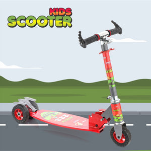 Chanak Kick Scooter for kids Glider Toddler Scooter (Red) Aditi Toys Pvt. Ltd.