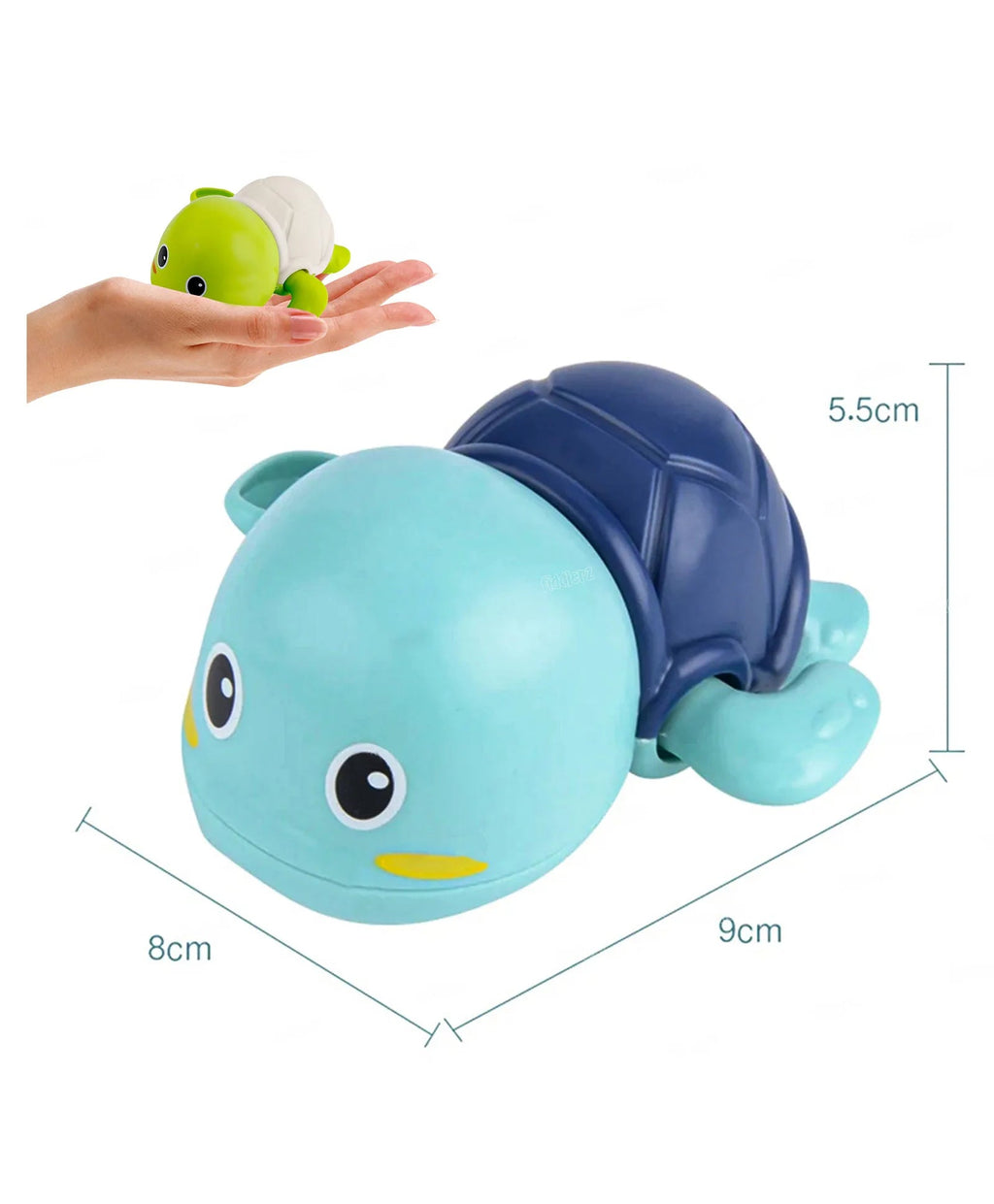 Aditi Toys Swimming Turtle Bath Toy Wind Up Water Floating Turtle For New Born Baby Bathtub Water Toys, Pack of 6 Multicolor (Colors As Per Availability) chanak