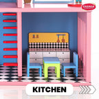 Chanak Wooden Doll House for Kids (16 Pieces) Aditi Toys Pvt. Ltd.