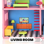 Chanak Wooden Doll House for Kids (16 Pieces) Aditi Toys Pvt. Ltd.