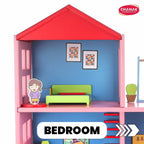 Chanak Wooden Doll House for Kids (16 Pieces) Aditi Toys Pvt. Ltd.