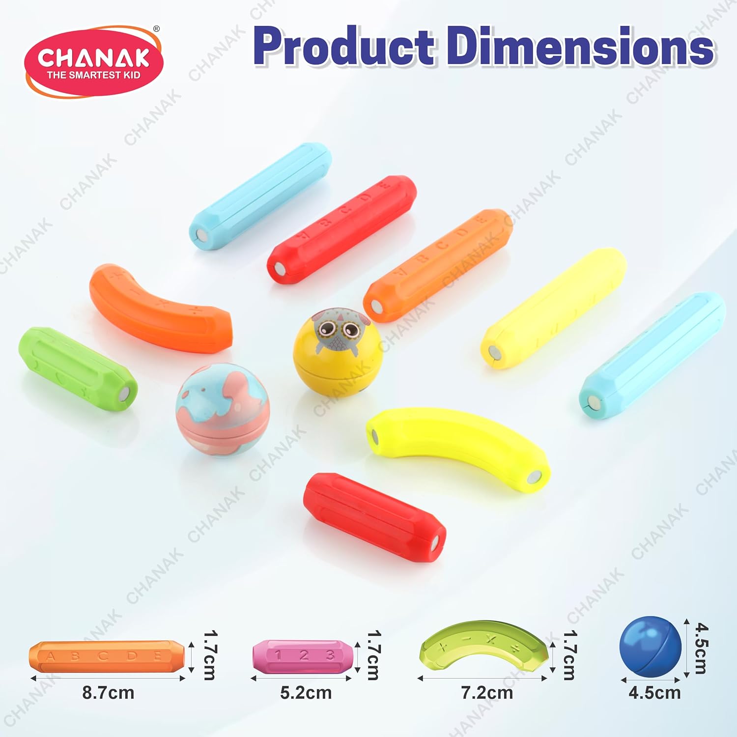 Chanak 36-Pc Magnetic Sticks