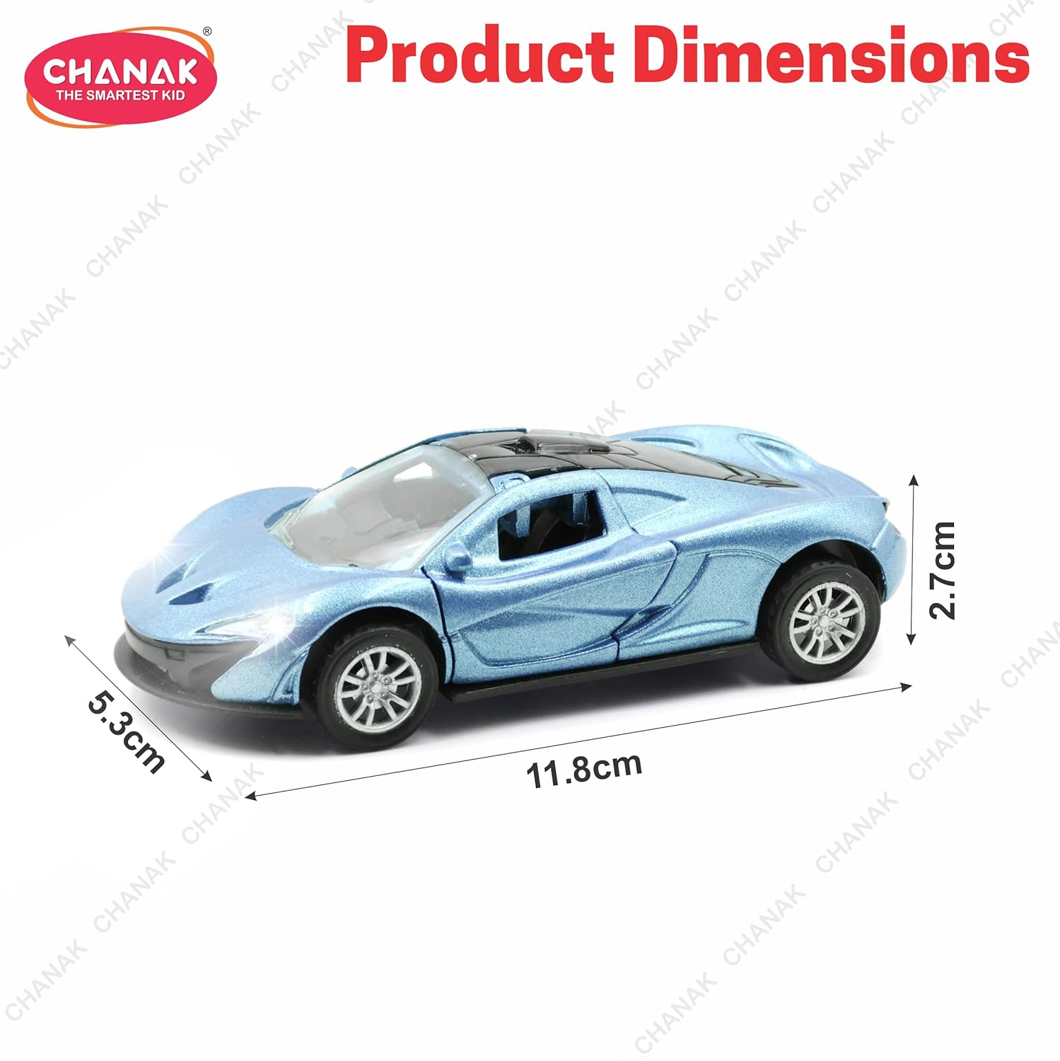 Chanak Die-Cast Sports Car - Blue