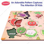 Chanak Wooden Vegetable Puzzle