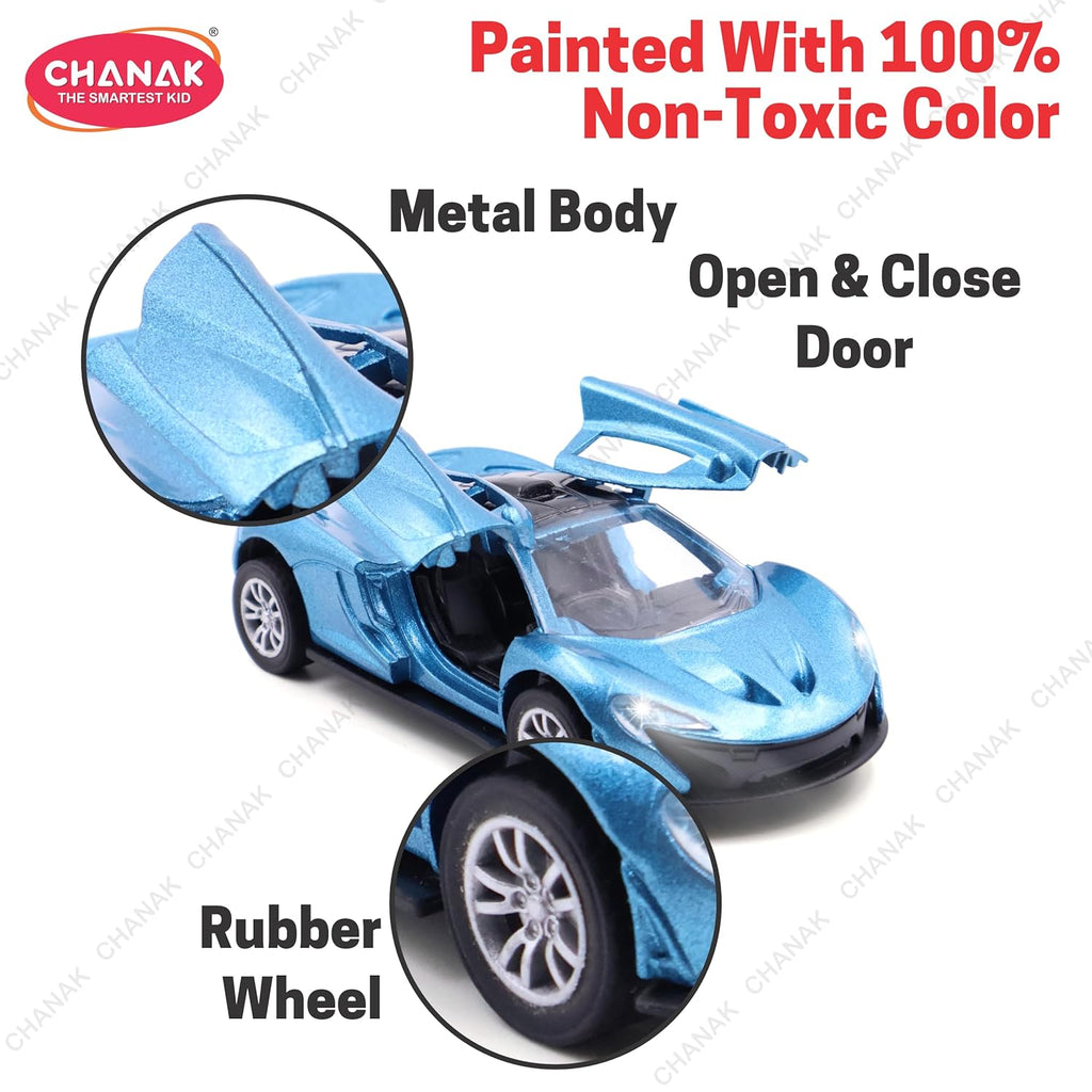 Chanak Die-Cast Sports Car - Blue