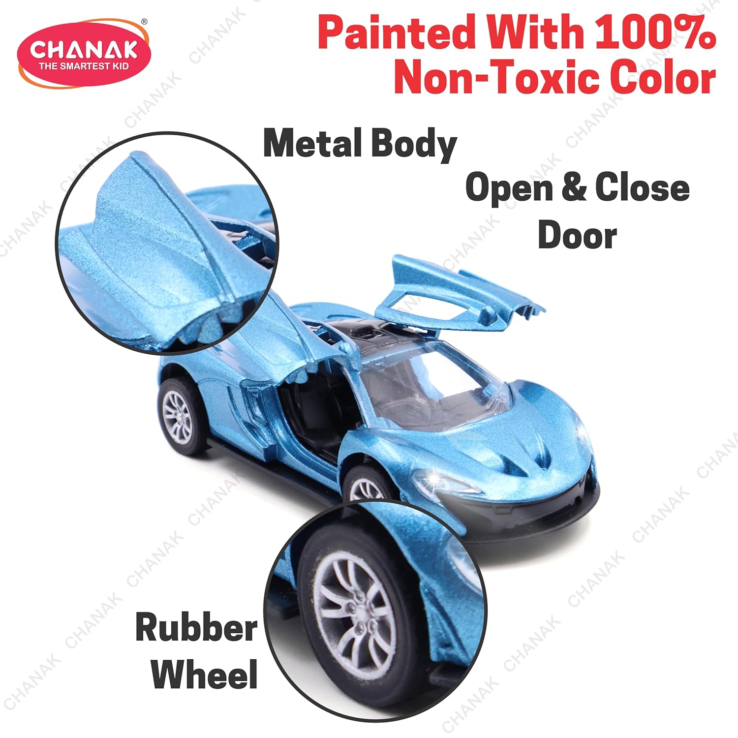Chanak Die-Cast Sports Car - Blue