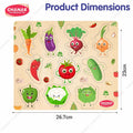 Chanak Wooden Vegetable Puzzle