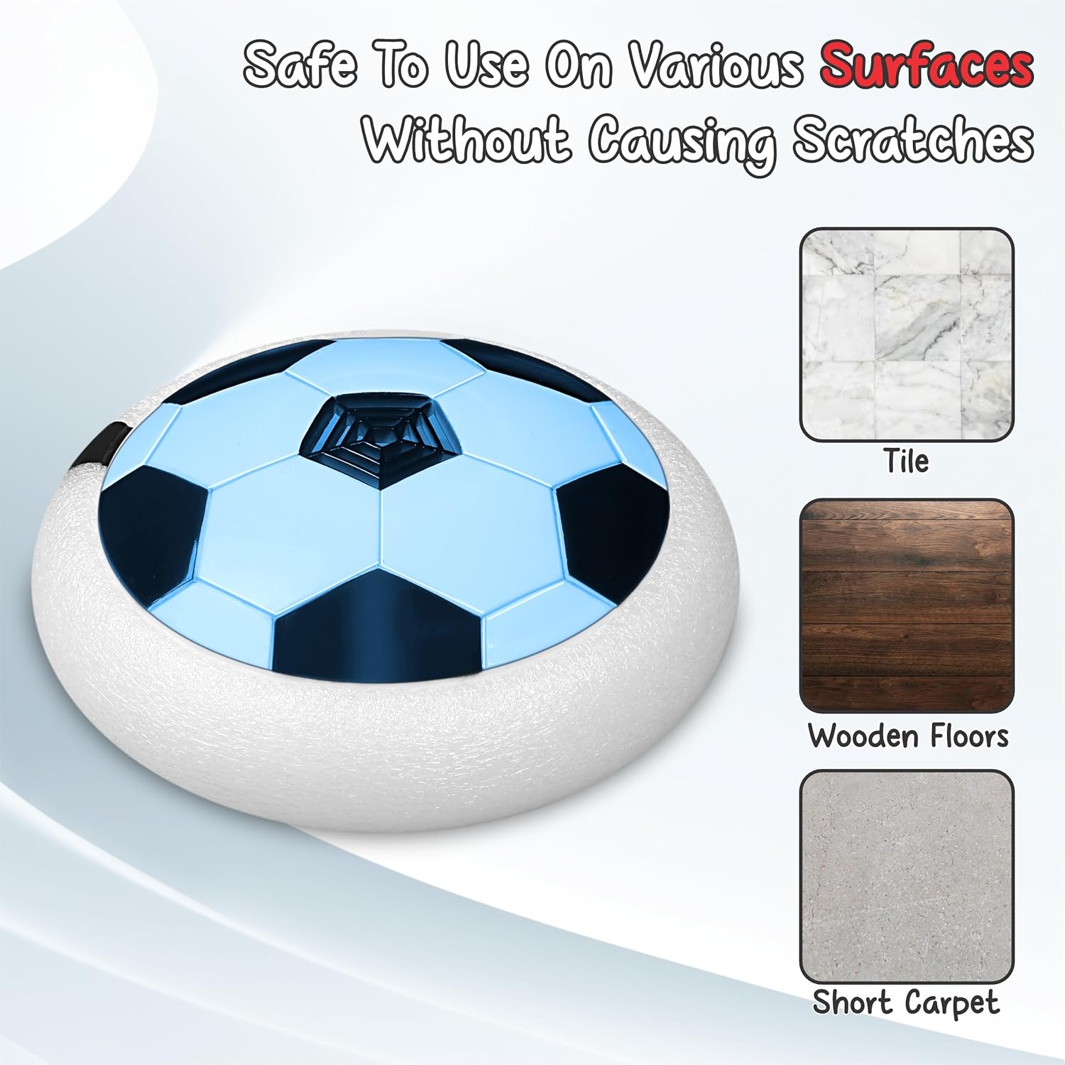 Chanak Hover Soccer Ball - Blue