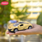 Chanak Die-Cast Sports Car - Gold
