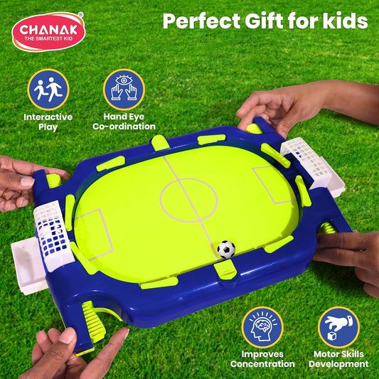 Football Flick Tabletop Game – Portable Mini Soccer Flicker for Kids & Adults | Durable ABS Build | Indoor Family Fun & Travel-Friendly