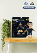 Chanak Cricket Icons Action Figure Shubman Gill Gujarat Titans Collectible Miniature Figurine, IPL Edition 360° Rotatable Head, GT Cricket Player for Fans & Kids, Perfect Gift & Collectors Pack of 1 chanak