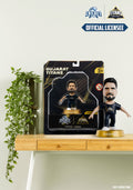 Chanak Cricket Icons Action Figure Rashid Khan Gujarat Titans Collectible Miniature Figurine, IPL Edition 360° Rotatable Head, GT Cricket Player for Fans & Kids, Perfect Gift & Collectors Pack of 1 chanak
