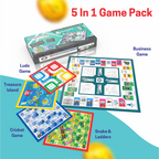 Chanak's Business Game Board with Plastic Money & Coins Aditi Toys Pvt. Ltd.