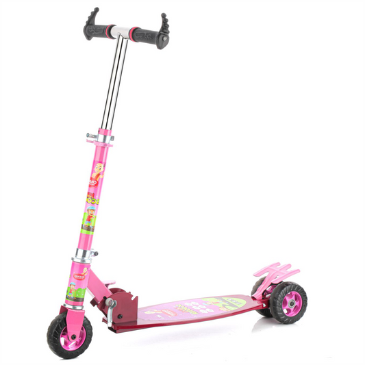 Chanak Kick Scooter for kids Glider Toddler Scooter (Pink) Aditi Toys Pvt. Ltd.