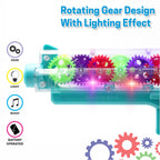 Chanak Transparent Gear Gun Blue - Trigger Detail - chanak