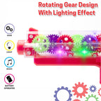 Chanak Transparent Gear Gun Red - Trigger Detail - chanak