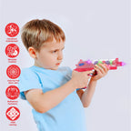 Chanak Transparent Gear Gun Red - BIS Approved - chanak