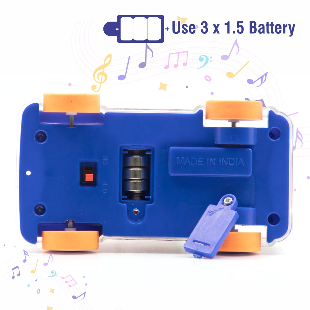 Chanak Transparent Gear Bus - Blue