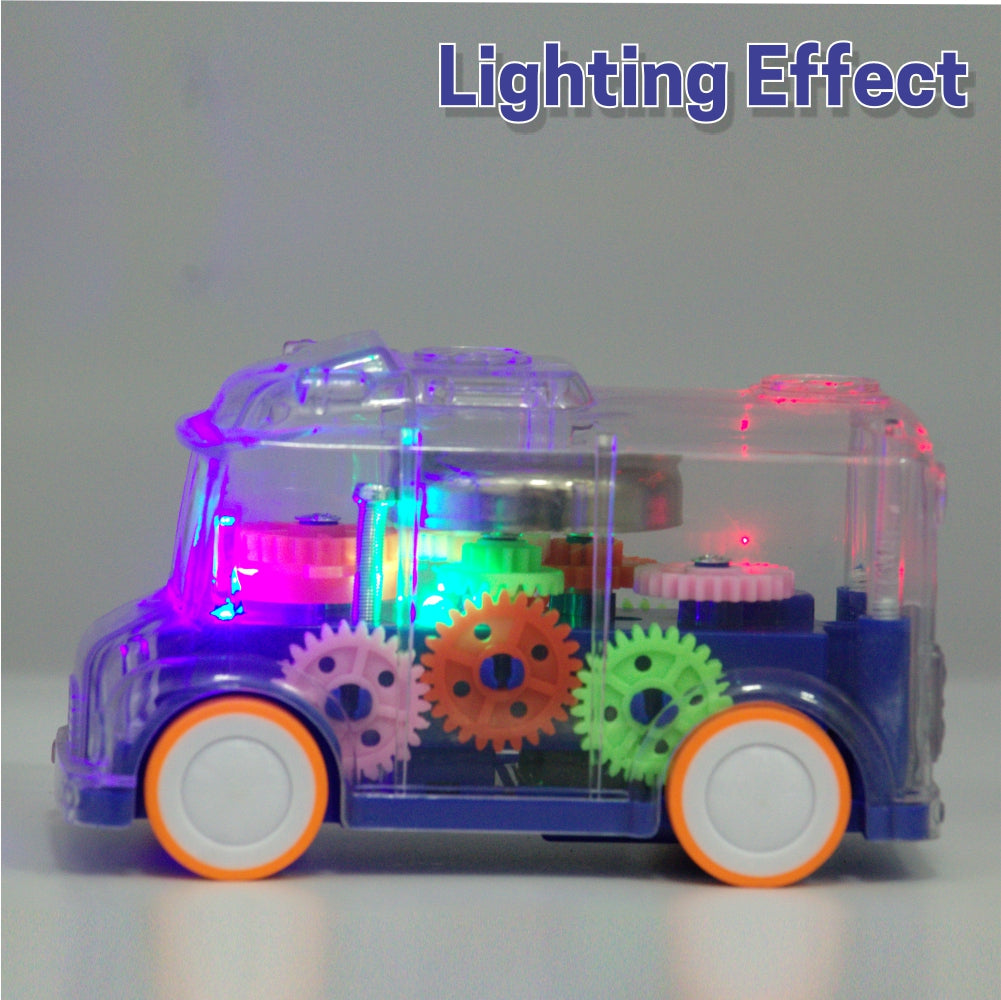 Chanak Transparent Gear Bus - Blue
