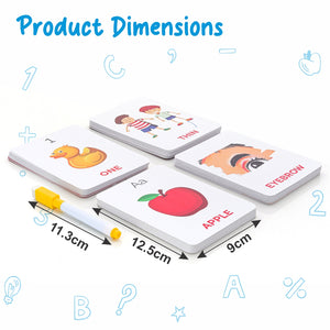 Chanak Wipe & Clean Toy for Kids, Educational Activity Flashcards Aditi Toys Pvt. Ltd.