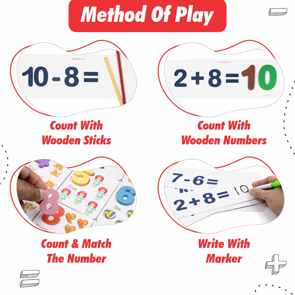 Chanak Math Genius for Kids - Educational Math Card