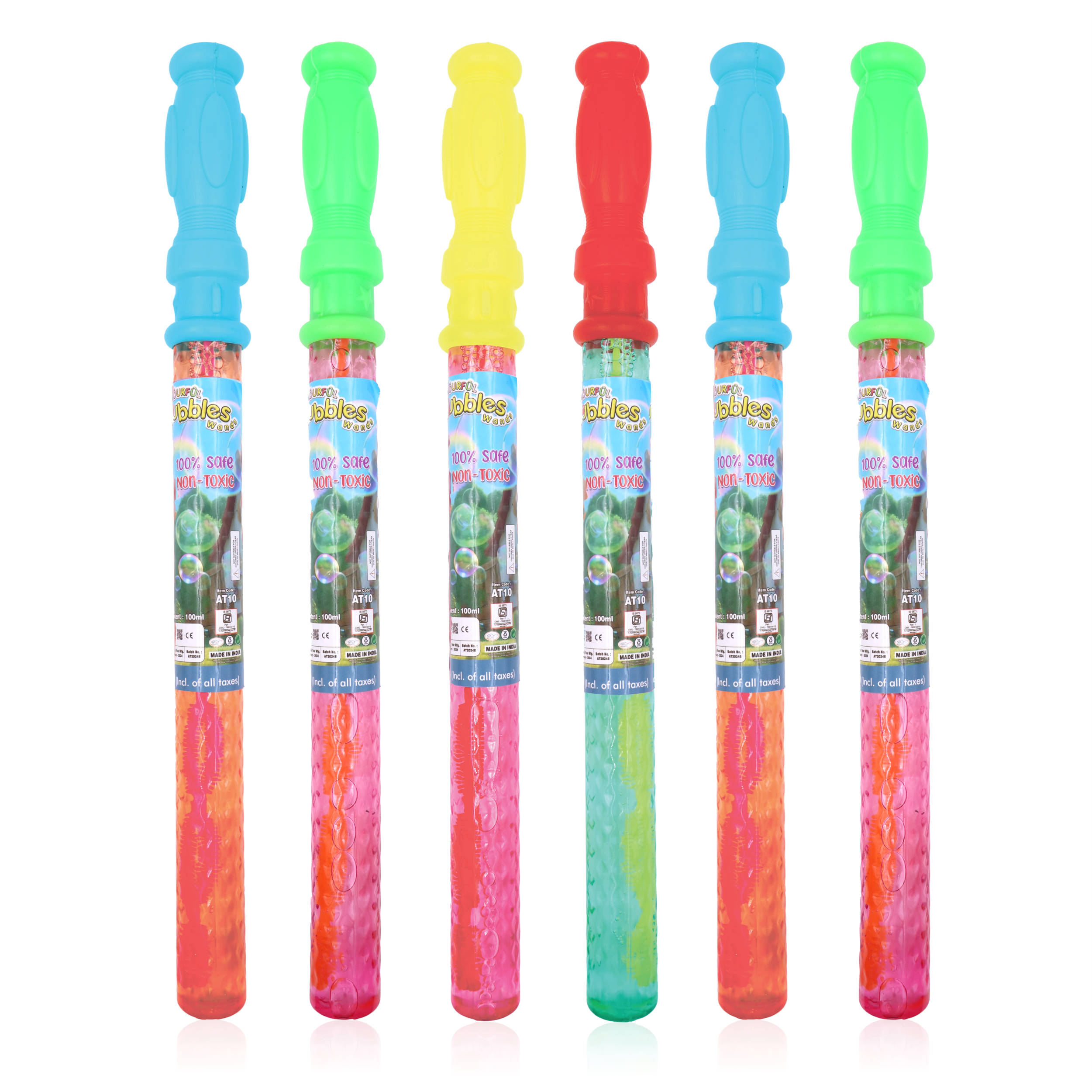 Chanak's Colourful Bubble-Wands for Kids Aditi Toys Pvt. Ltd.