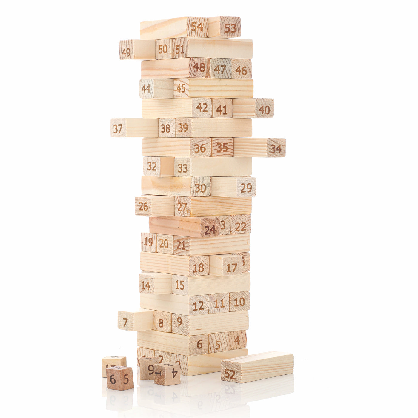 Wooden Tumbling Tower Game Jenga / Zenga. Puzzle Game for Adults and Kids Aditi Toys Pvt. Ltd.