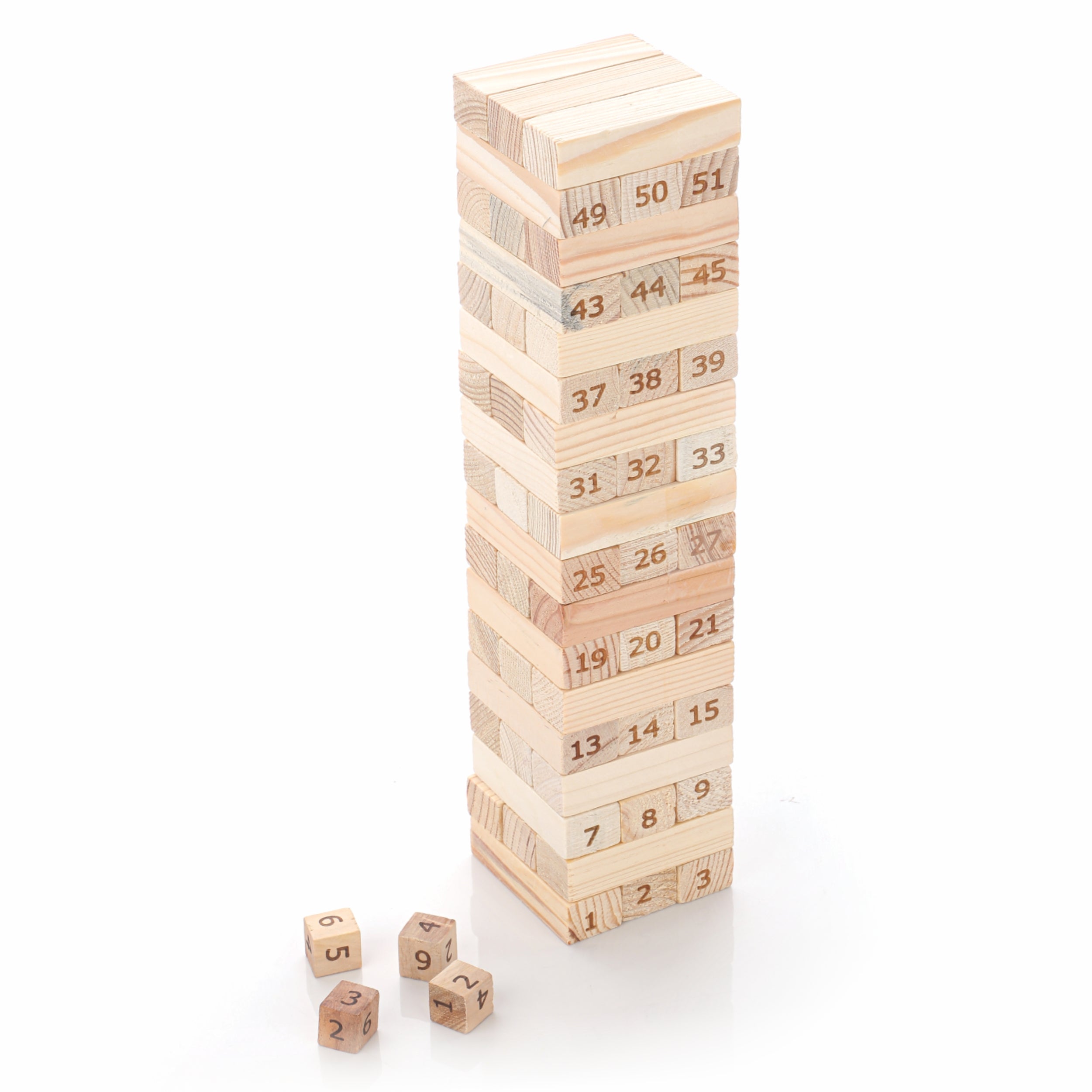 Wooden Tumbling Tower Game Jenga / Zenga. Puzzle Game for Adults and Kids Aditi Toys Pvt. Ltd.