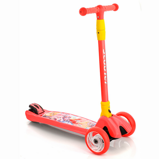 Chanak Premium Kick Scooter for kids Glider Toddler Scooter (RED) Aditi Toys Pvt. Ltd.