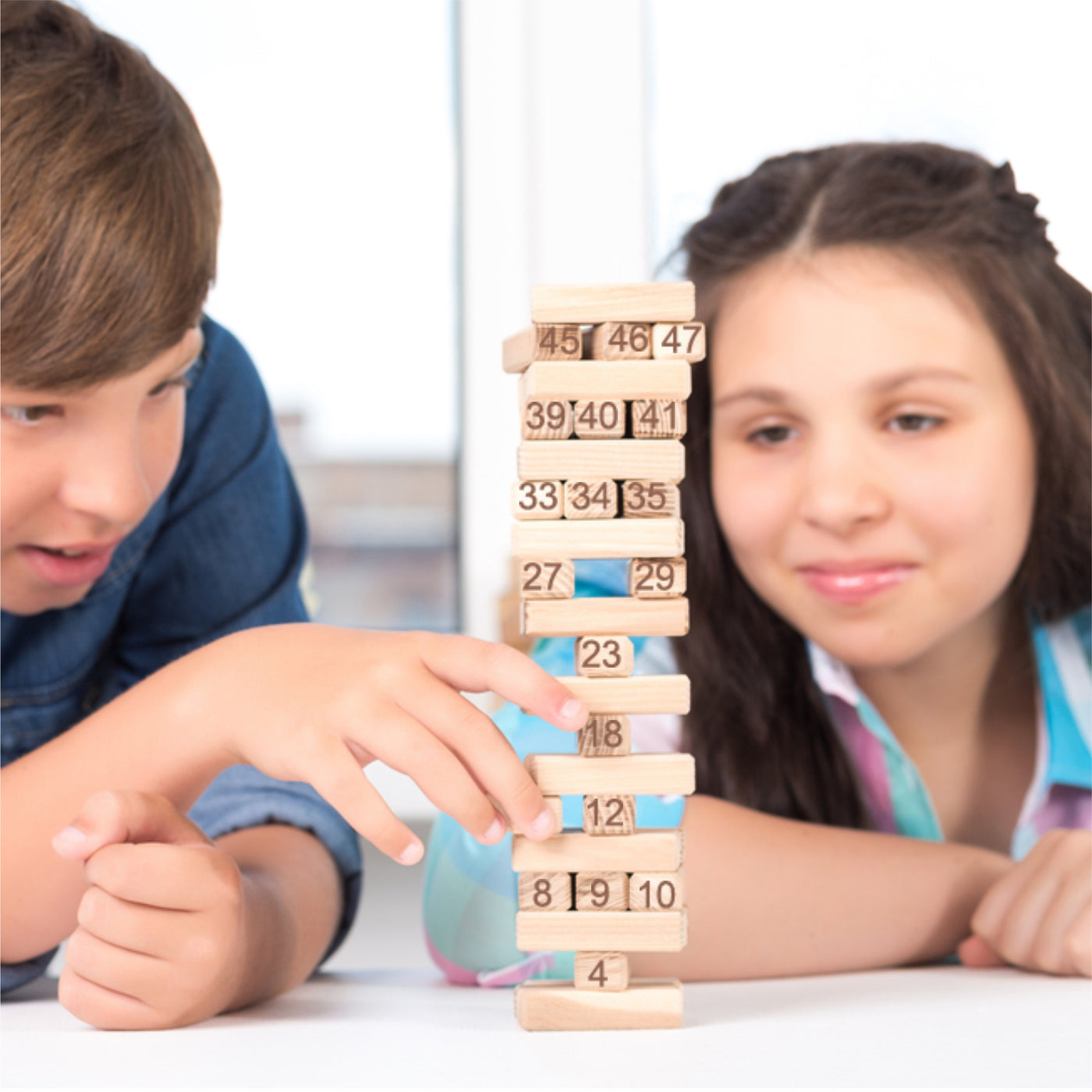 Wooden Tumbling Tower Game Jenga / Zenga. Puzzle Game for Adults and Kids Aditi Toys Pvt. Ltd.