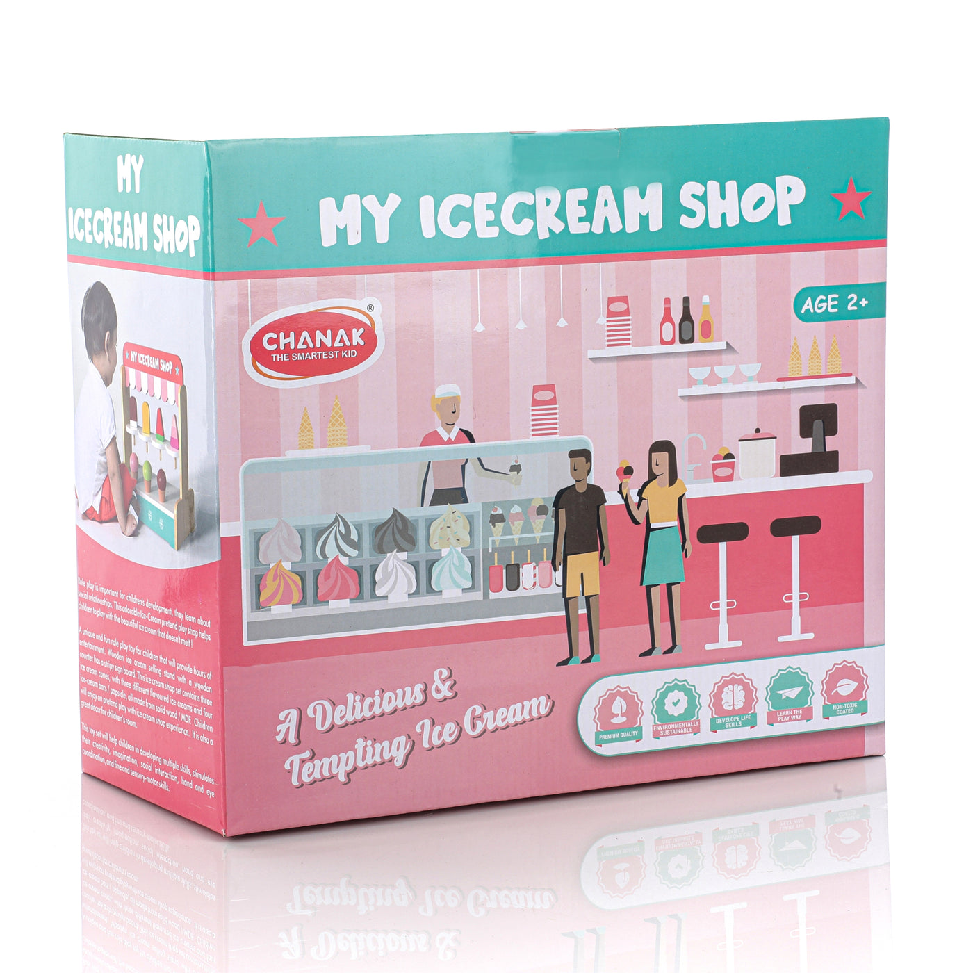 Chanak Wooden My Ice Cream Shop for Kids Aditi Toys Pvt. Ltd.