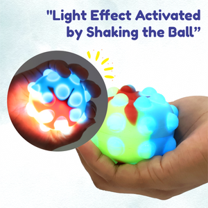 Chanak Pop it Ball with LED Light Bubble Fidget Ball Aditi Toys Pvt. Ltd.