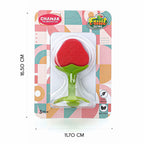 Chanak Baby Silicone Fruit Teether for Toddlers (Orange, Red, Blue & Pink) Aditi Toys Pvt. Ltd.