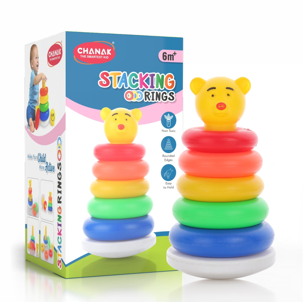 Chanak Stacking Ring Toy for Kids - chanak