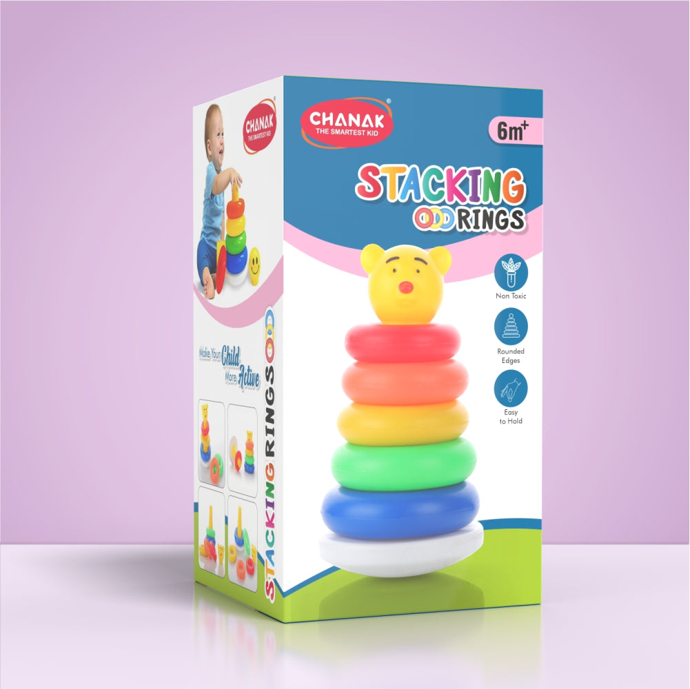 Chanak Stacking Ring Toy for Kids - chanak