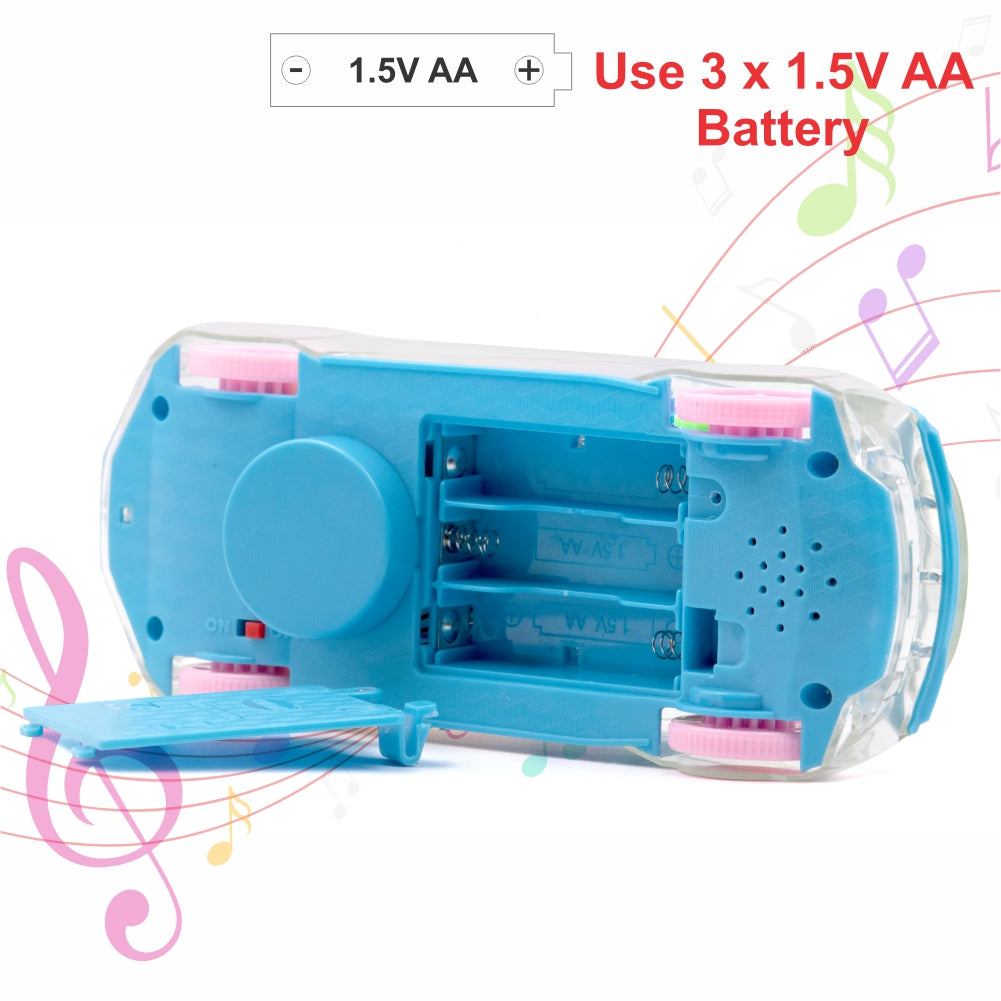 Chanak Transparent Gear Car Sky Blue - Light Detail - chanak