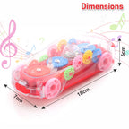 Chanak Transparent Gear Car Red - Side View - chanak