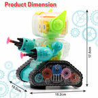 Chanak Gear Robot Car Blue - Light and Sound - chanak