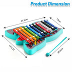Chanak Musical Butterfly Xylophone Blue - Colour Nodes - chanak