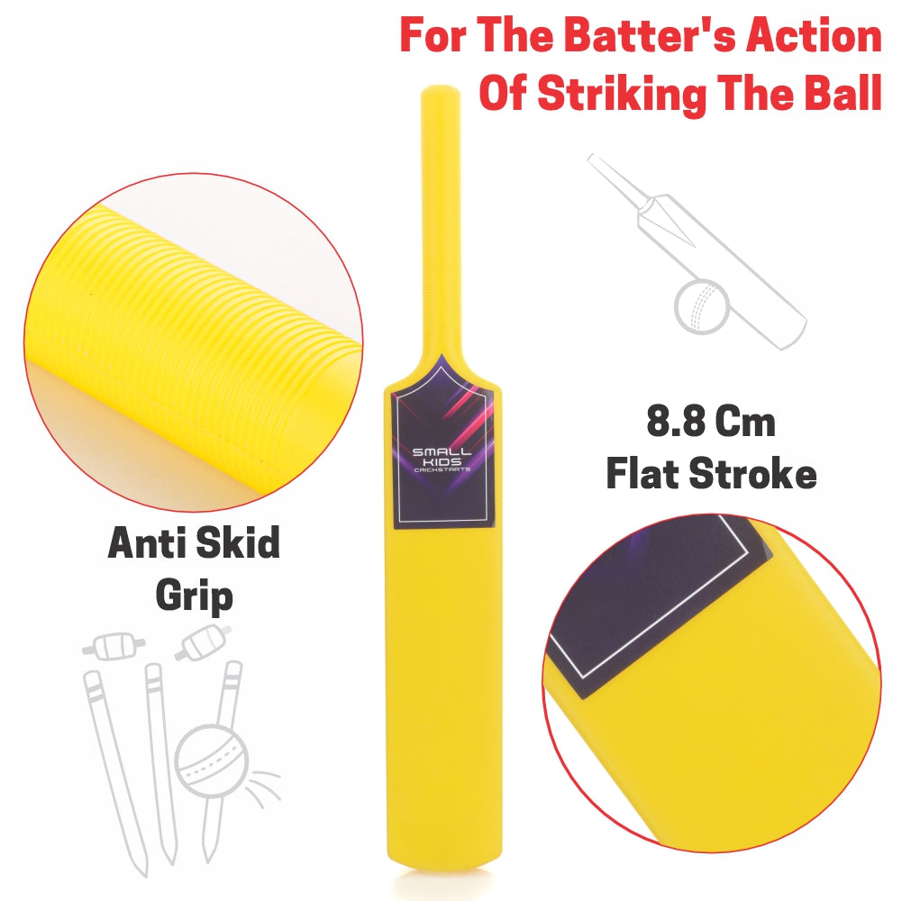 Chanak Small Cricket Kit for Boys & Girls, Cricket Set (Bat+Ball+Stump) Aditi Toys Pvt. Ltd.