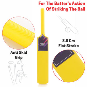 Chanak Small Cricket Kit for Boys & Girls, Cricket Set (Bat+Ball+Stump) Aditi Toys Pvt. Ltd.