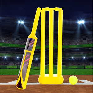 Chanak Small Cricket Kit for Boys & Girls, Cricket Set (Bat+Ball+Stump) Aditi Toys Pvt. Ltd.